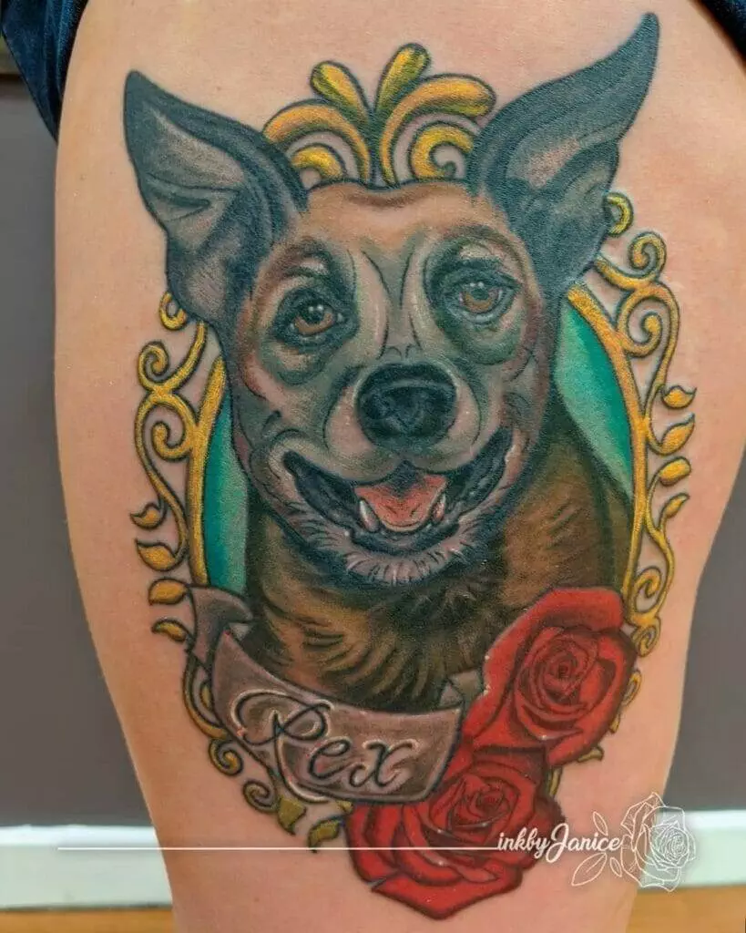 Tattoo, dog