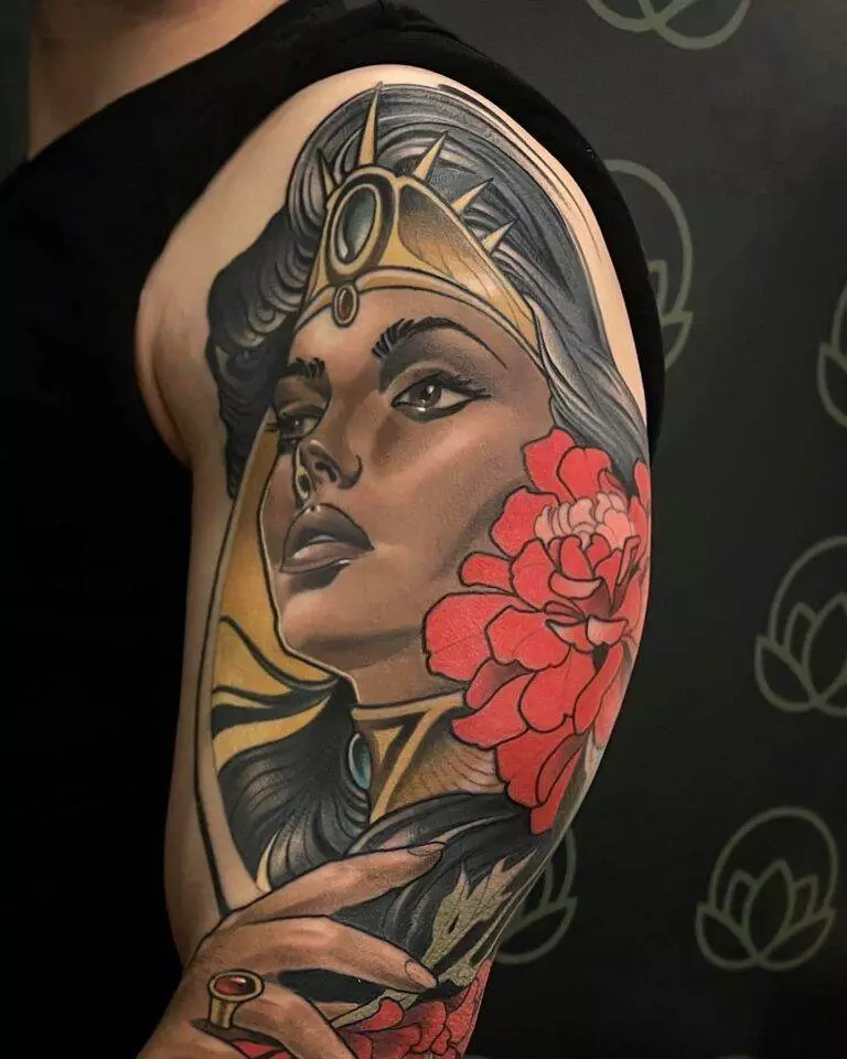 Realistic portrait tattoos in Katy: Lifelike and detailed tattoos at Opal Lotus Tattoo Studio
